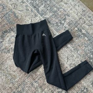 Oner active classic seamless black leggings, size small